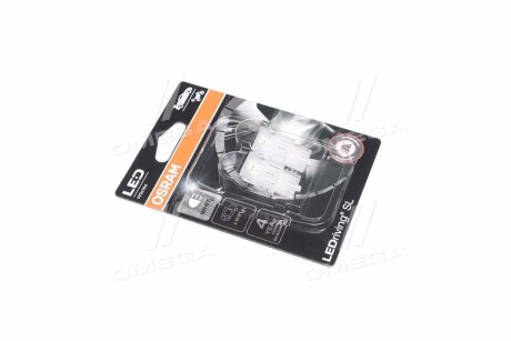 Лампа світлодіодна LED W21/5W 12V 3W W3X16Q LEDriving SL (blister 2шт) - OSRAM 7515DWP-02B