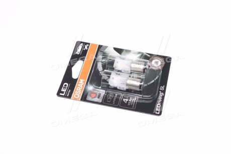 Лампа світлодіодна P21/5W Red 12V 3W BAY15 LEDriving SL (2шт.) - OSRAM 7528DRP-02B