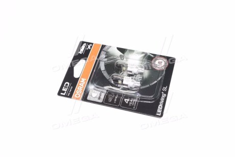 Лампа світлодіодна W16W LED 12V 3W W2,1x9,5d LEDriving SL (Blistrer 2шт) - OSRAM 921DWP-02B