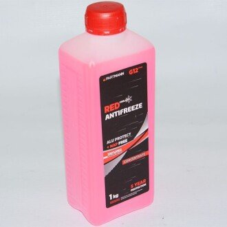 Антифриз-концентрат Red Antifreeze G12+ Concentrate -80°C красный, 1л - PARTMANN PM040002 (фото 1)