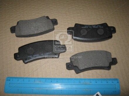 Pmc - гальмівні колодки до дисків - (0446602160, 0446602070, 0446602020) PARTS-MALL PKF-058