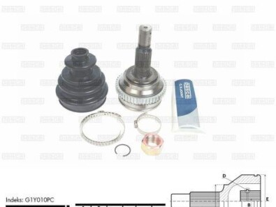 Шарнір привідного валу - PASCAL G1Y010PC