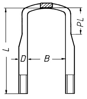 Стремянка рессоры - PE AUTOMOTIVE 045.071-00A