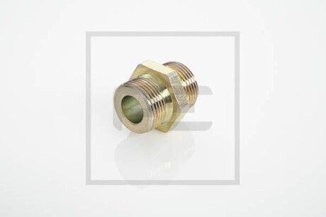 Кріплення TEKALAN прямий коннектор, M22x1,5 зовнішній, M22x1,5 зовн., HN, Метал, кількість штук в упаковці: 1шт - PE AUTOMOTIVE 07603700A