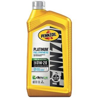 Моторна олива Platinum 0W-20, 0,946 л (550036541) - PENNZOIL 550036422 (фото 1)