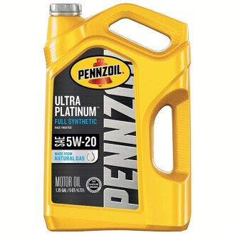 Моторна олива Ultra Platinum 5W-20, 4,73 л (550045202) - PENNZOIL 550045191 (фото 1)