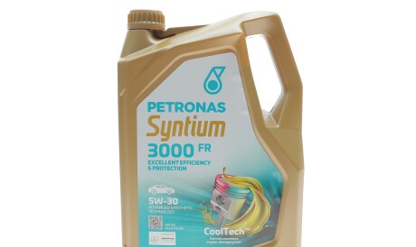 Олива 5W30 SYNTIUM 3000 FR (5L) (WSS-M2C 913-C/913-D/RN0700/STJLR.03.5003) - Petronas 70260M12EU