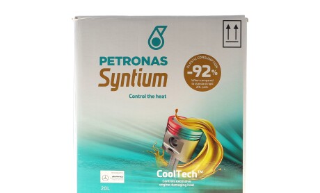 Олива 0W20 SYNTIUM 7000 DME (20L) (MB 229.71/MB 229.72) (API SP) (ILSAC GF-6A/ACEA C6) упаковка BiB - Petronas 70716RY1EU