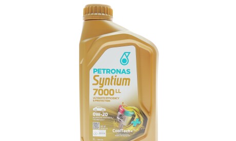 Олива 0W20 SYNTIUM 7000 LL (1L) (BMW LL-17 FE+) (API SP) (ILSAC GF-6A/ACEA C6) - Petronas 70719E18EU