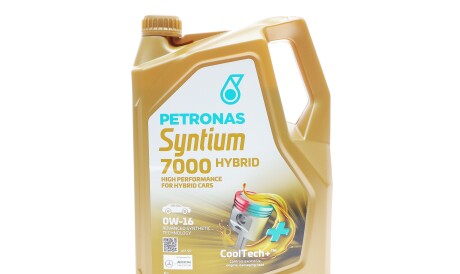 Олива 0W16 SYNTIUM 7000 HYBRID (5L) (API SP/ILSAC GF-6B) - (0888083889, 0888086164, 84215A65B3A) Petronas 70735M12EU