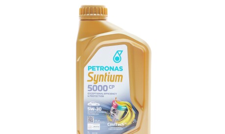 Олива 5W30 SYNTIUM 5000 CP (1L) (MB229.51/MB229.52/MB226.52/Renault RN17/PSA B71 2290) - Petronas 70830E18EU