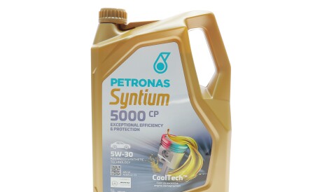 Олива 5W30 SYNTIUM 5000 CP (5L) (MB229.51/MB229.52/MB226.52/Renault RN17/PSA B71 2290) - Petronas 70830M12EU