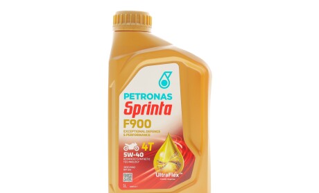 Олива 5W40 SPRINTA F900 4T (1L) (JASO MA2) (API SN) - Petronas 73181E15EU