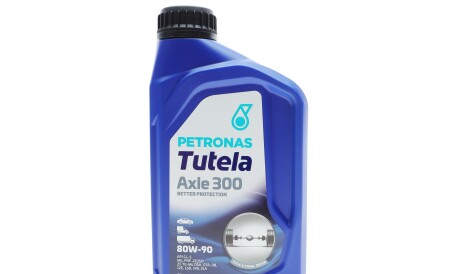 Олива 80W90 TUTELA AXLE 300 (1L) (MAN 342 Type M1/M2/ZF TE-ML 05A/07A/08/12E/16B/19B/21A) (API GL-5) - (ke90799932, 001989580309, 0019895803) Petronas 76630E15EU