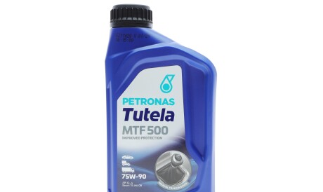 Олива 75W90 TUTELA MTF 500 (1L) (ZF TE-ML 08) (API GL-4) - Petronas 76637E15EU