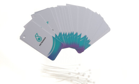 Бірка для заміни оливи (к-кт 25 шт.) - Petronas PETRONAS OIL CARD 25 PCS
