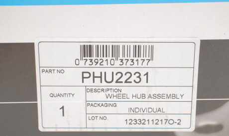 Фото 3 - Ступица PFI PHU2231