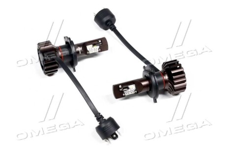 Led h4 ultinon pro9100 +350% x2 12/24v 18w - PHILIPS 11342U91X2