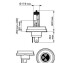 Лампа накаливания, фара дальнего света, Лампа накаливания, основная фара, Лампа накаливания, противотуманная фара, Лампа накаливания, Лампа накаливания, основная фара, Лампа накаливания, фара дальнего света, Лампа накаливания, противотуманная фара - (07119978396, 9978396, 1354874) PHILIPS 12475B1 (фото 3)