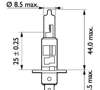 Фото 3 - Автомобільна лампа PHILIPS 13258MLC1