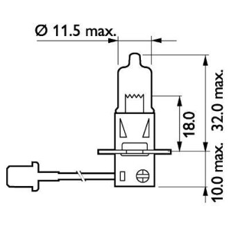 Фото 3 - Автомобільна лампа PHILIPS 13336MLC1
