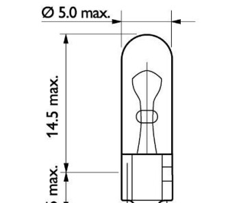 Фото 3 - Автомобільна лампа PHILIPS 13516CP