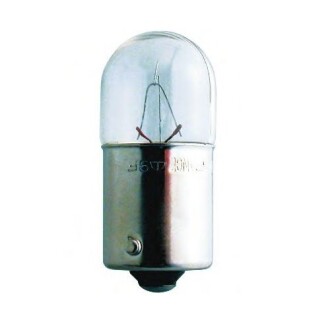 Автолампа Standard R10W BA15s 10 W прозрачная - (mbu246, 992520, 967710) PHILIPS 13814CP