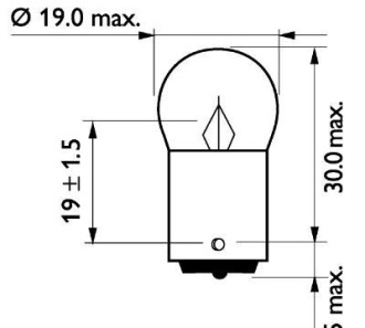 Фото 3 - Автомобільна лампа PHILIPS 13821B2