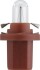 Автолампа 24V 1.2W BX8.5d Brown (в щиток приладів) - PHILIPS 24032CP (фото 2)