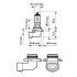 Автолампа HB4 12V 55W P22d Vision +30% (1 шт. в упаковці) - (n10130001, 1J0411315C, 1J0411315J) PHILIPS 9006PRC1 (фото 3)