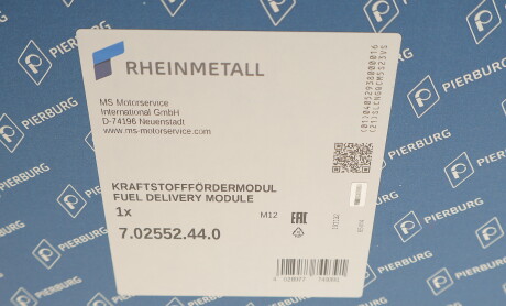 Фото 7 - Паливний насос PIERBURG 7.02552.44.0 (702552440)