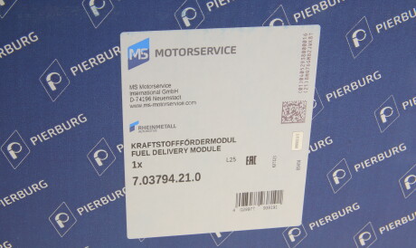 Фото 2 - Топливный насос PIERBURG 7.03794.21.0 (703794210)