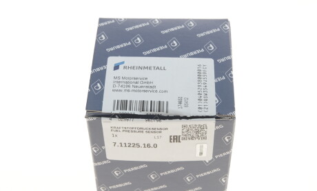 Фото 4 - Датчик давления топлива PIERBURG 7.11225.16.0