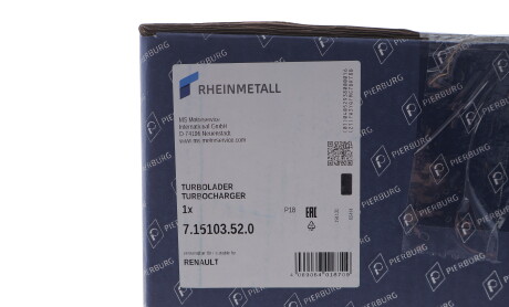 Фото 2 - Автозапчасть PIERBURG 7.15103.52.0