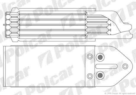 Радиаторы масла - Polcar 1315L8-1