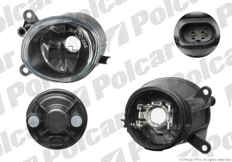 Lampa p/mgielna-prze - Polcar 1323292E