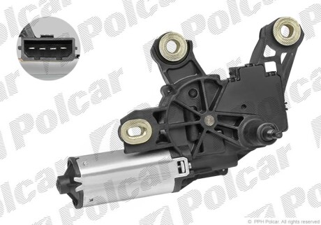 Моторчик стеклоочистителя - (8L0955711B, 8L0955711A, 3B9955711C) Polcar 1323SWT1