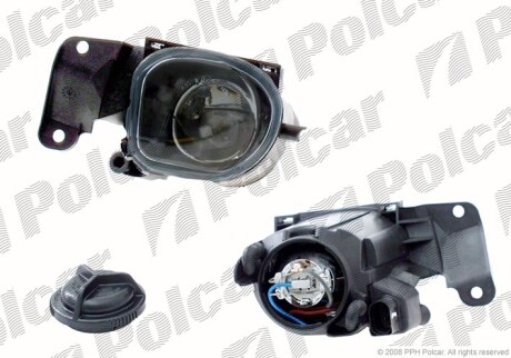 Lampa p/mgielna-prze - (4E0941699B, 4E0941699A) Polcar 1327292E