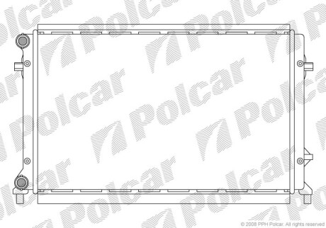 Радиаторы охлаждения - Polcar 133108-1