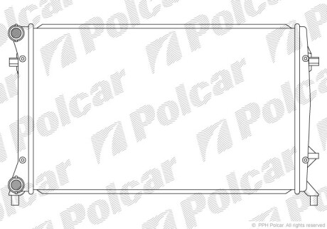 Радиаторы охлаждения - Polcar 133108-5