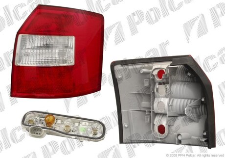 Lampa tylna - Polcar 1334882E