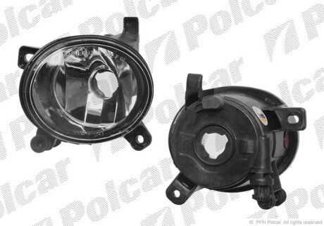 Фара противотуманная передняя - (8T0941699B, 8KD941699A) Polcar 133729E