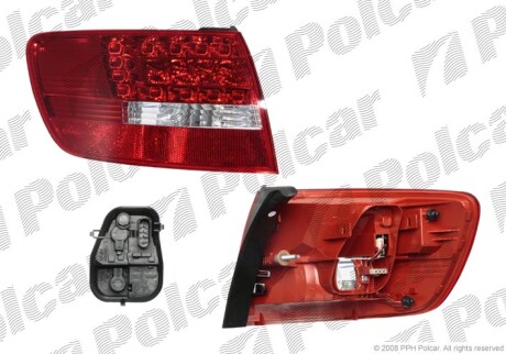 Lampa tylna - Polcar 1339872V