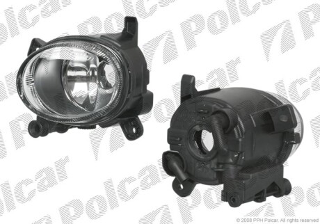 Фара противотуманная передняя - (8T0941699, 8T0941699E) Polcar 135529E