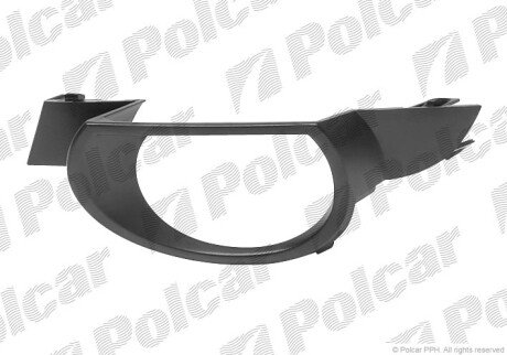 Рамка фары противотуманной - (4L0807489) Polcar 137027-3