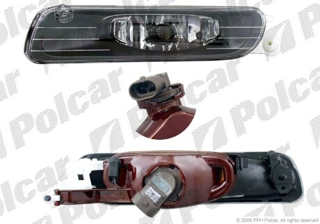 Lampa p/mgielna-prze - (63178361951) Polcar 2008294E