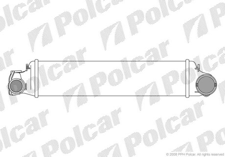 Радиаторы воздуха (Интеркулеры) - Polcar 2009J8-1