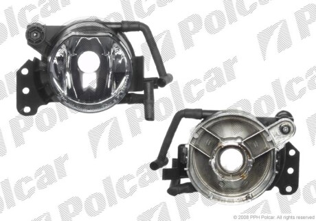 Lampa p/mgielna-prze - (63176910792, 63176920704) Polcar 2011300E