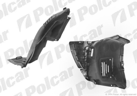 Подкрыльник - (51717059379) Polcar 2040FL-1