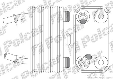 Радиаторы масла - Polcar 2050L81X